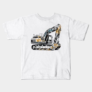 Excavator Kids T-Shirt